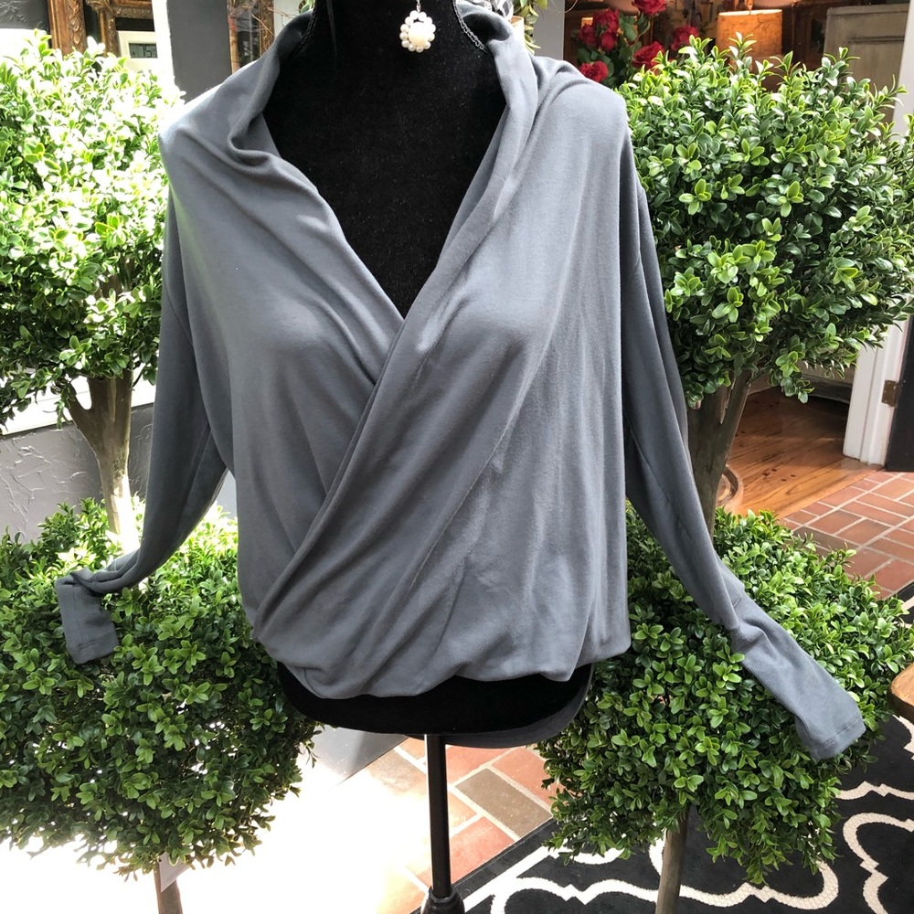 Tunic style sweater shirt long sleeve